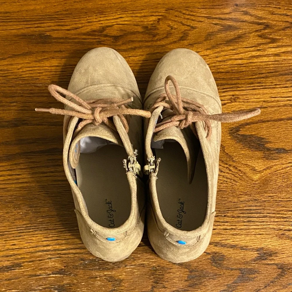 Cat & Jack Kids Tan Faux Suede Boots